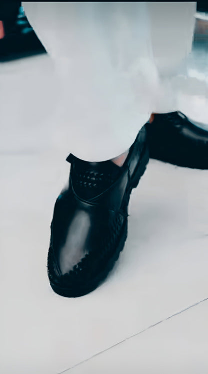 3 Inch Height Increase Skull Pure Leather Shoes & Keheri Peshawari Chappal – Brown & Black